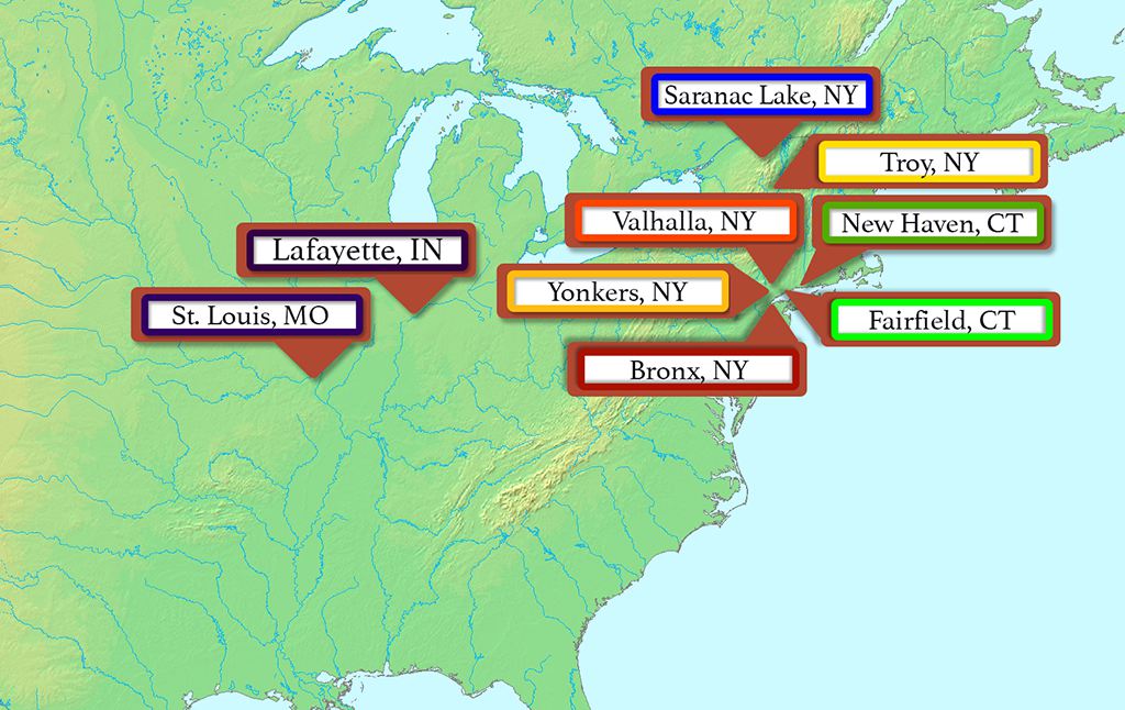 Places I've Lived